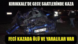 Çarptığı pikabı biçen tır tarlaya uçtu: 1 ölü, 5 yaralı