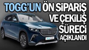 Togg T10X için ön siparişler 28 Mart’ta çekilişle belirlenecek