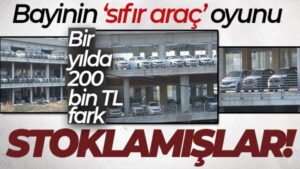 Maltepe’de sıfır araç almak isteyen vatandaşa bayi şoku