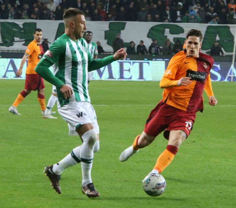 Spor Toto Süper Lig: Konyaspor: 2 – Galatasaray: 1 (Maç sonucu)