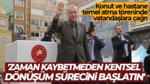 Cumhurbaşkanı Erdoğan: ‘Bir yılda 319 bin konut, toplamda 650 bin konut yapacağız’