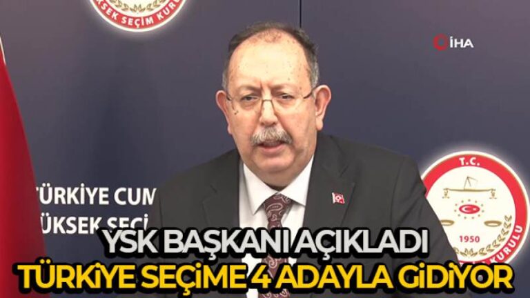 YSK’da 100 bin imza süreci tamamlandı, 4 isim aday