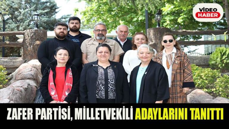 Zafer Partisi, milletvekili adaylarını tanıttı