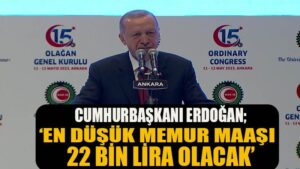 Cumhurbaşkanı Erdoğan’dan memura zam mesajı