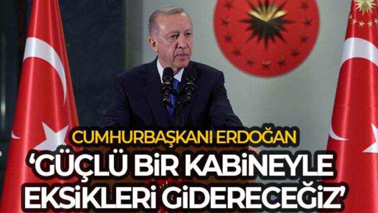 Cumhurbaşkanı Erdoğan: ‘Sahte bir anket pazarı kuruldu, esas anketi 14 Mayıs’ta milletim yaptı’