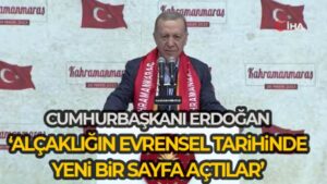 Cumhurbaşkanı Erdoğan: ‘Alçaklığın evrensel tarihinde yeni bir sayfa açtılar’