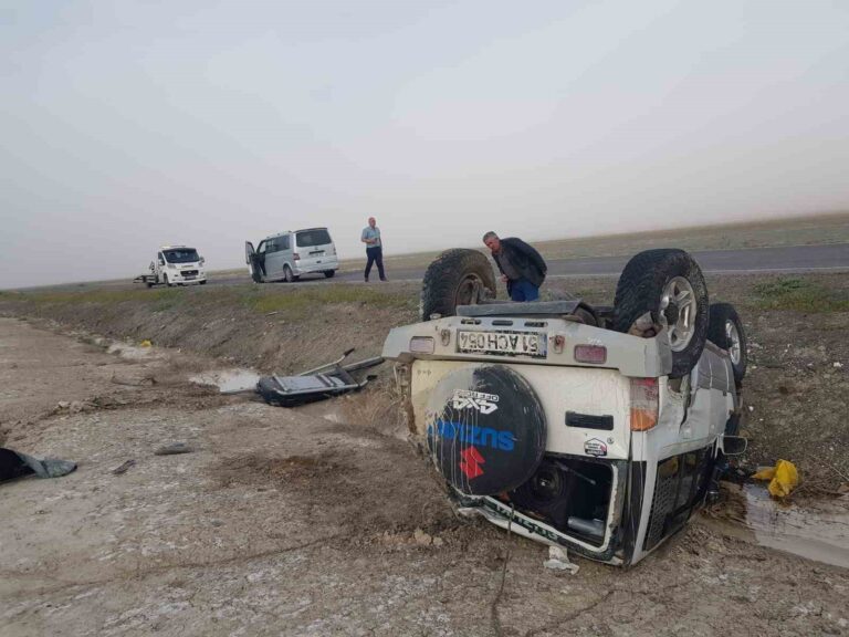 Otomobiller çarpıştı: 1 yaralı