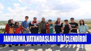 JANDARMA,VATANDAŞLARI BİLİÇLENDİRDİ