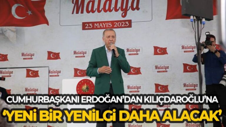Cumhurbaşkanı Erdoğan Malatya’da halkla buluştu