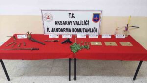 Aksaray jandarmasından uyuşturucu tacirlerine darbe: 2 tutuklama