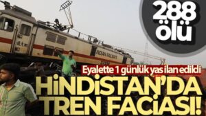 Hindistan’daki tren kazasında can kaybı 288’e yükseldi