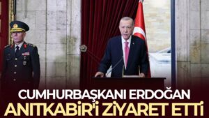 Cumhurbaşkanı Erdoğan, yemin töreninin ardından Anıtkabir’i ziyaret etti