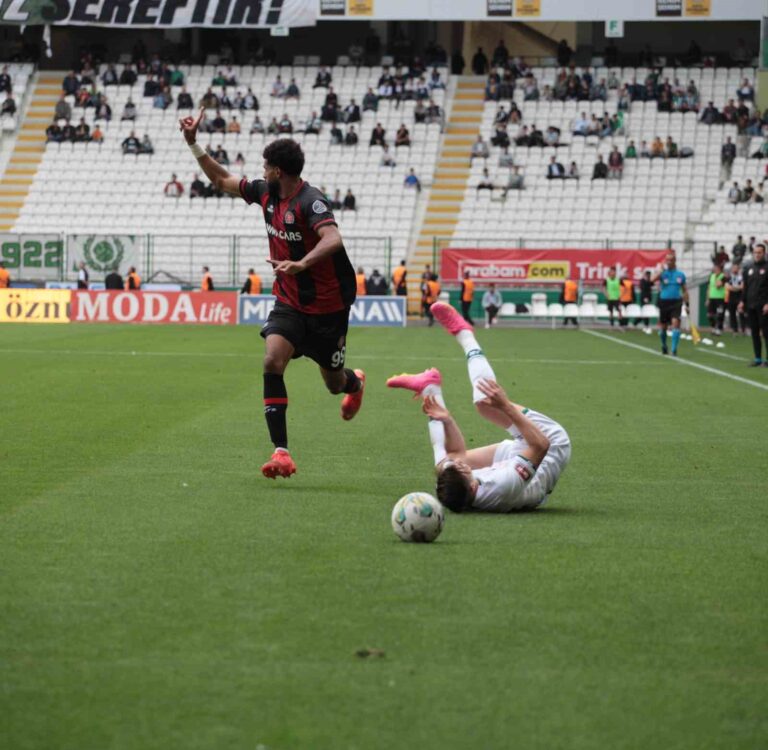Spor Toto Süper Lig: Konyaspor: 1 – Fatih Karagümrük: 1 (Maç sonucu)