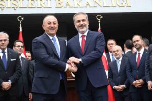 Dışişleri Bakanlığında devir teslim