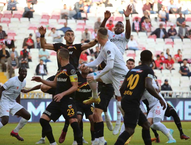 Spor Toto Süper Lig: DG Sivasspor: 1 – Kayserispor: 1 (Maç sonucu)
