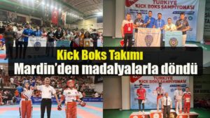 Kick Boks Takımı Mardin’den madalyalarla döndü