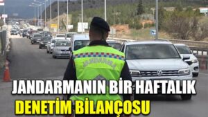 43 ilin geçiş güzergahında denetimler sürüyor: Jandarmanın bir haftalık bilançosu
