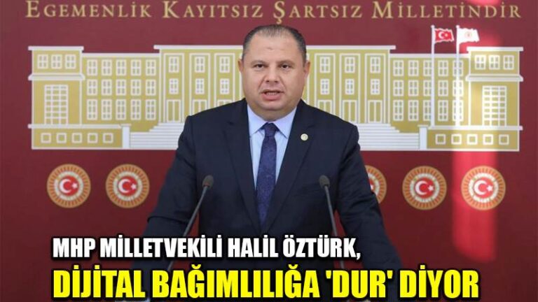 Milletvekili Halil Öztürk, Dijital Bağımlılığa ‘Dur’ Diyor: İşte Kanun Teklifi