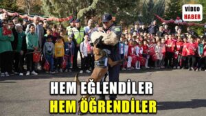 Jandarma, Cumhuriyet’in 100. yılında kapılarını öğrencilere açtı: Hem eğlendiler hem öğrendiler
