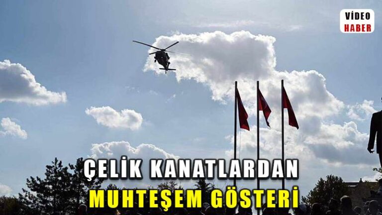 Jandarma Çelik Kanatlar ve Mehteran Takımı Kırıkkale’de gösteri sundu