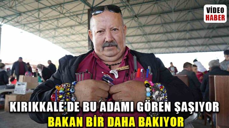 Bu adamı gören şaşıyor, üzerinde yok yok: Bakan bir daha bakıyor
