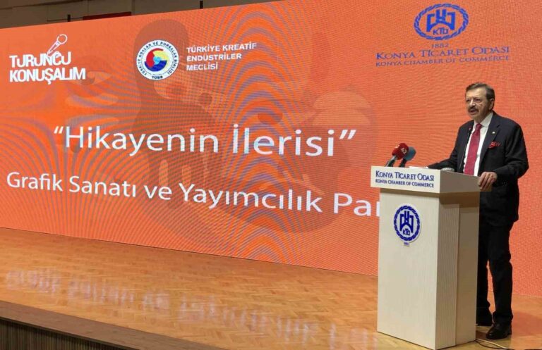 TOBB Başkanı Hisarcıklıoğlu, Konya’da “Turuncu Konuşalım” paneline katıldı