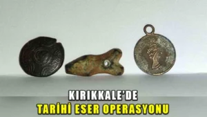 Kırıkkale’de tarihi eser operasyonu: 3 obje ele geçirildi