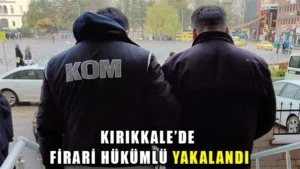 5 yıl 7 ay kesinleşmiş hapis cezası bulunan firari polise yakalandı