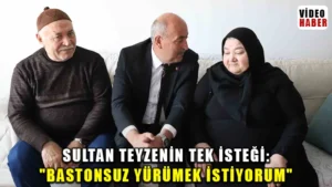 Kilolarından kurtulmak isteyen Sultan teyzenin tek isteği: “Bastonsuz yürümek istiyorum”