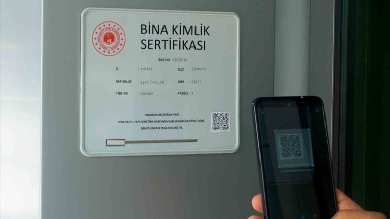 ‘Bina Kimlik Sistemi’ hayata geçirildi