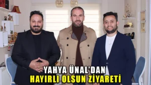 Yahya Ünal’dan Yenigün Gazetesi’ne hayırlı olsun ziyareti