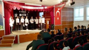 Çelebi’de İstiklal Marşı’nın kabulü coşkuyla kutlandı