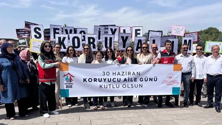 KIRIKKALE’DE KORUYUCU AİLELER FARKINDALIK İÇİN YÜRÜDÜ