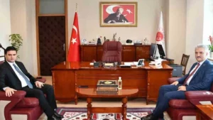 VALİ MAKAS’TAN BAŞSAVCI ÇETİN’E ZİYARET