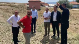 KÖYLERİN YOL PROBLEMİ ÇÖZÜLÜYOR