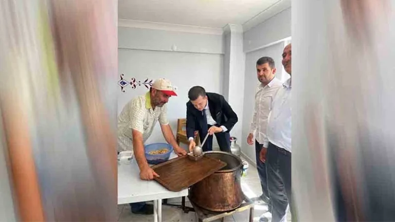ÇELEBİ İLÇESİNDE AŞURE BİRLİKTELİĞİ