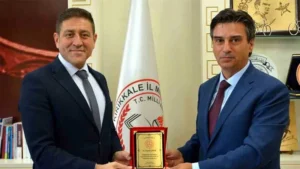 MÜDÜR İSMAİL ÇINAR, VEDA ETTİ