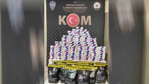 KIRIKKALE’DE SAHTE BANDROLLÜ TÜTÜN ELE GEÇİRİLDİ