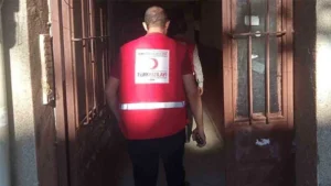 İHTİYAÇ SAHİPLERİNE KIZILAY DESTEĞİ