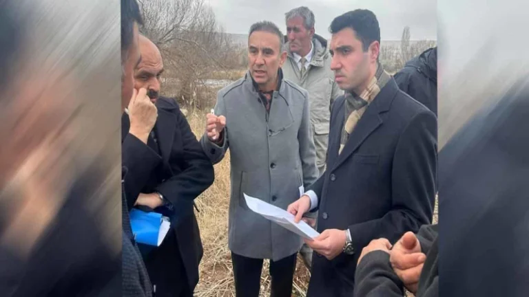 Akkoşan köyünün su sorunu çözülüyor