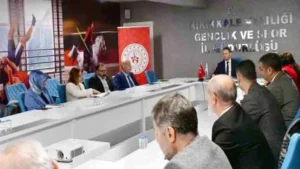 Spor alanında projeler görüşüldü