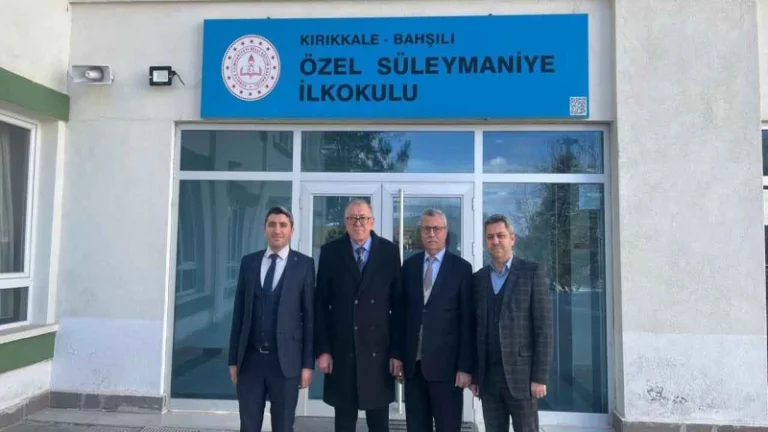 Sefer’den Süleymaniye Okullarına anlamlı ziyaret