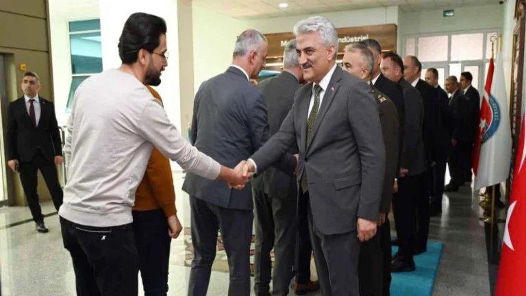 Valilikte bayramlaşma heyecanı