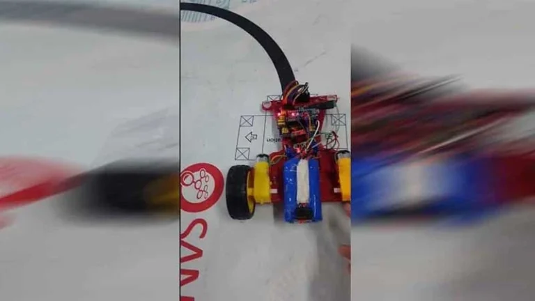 Sulakyurt’ta öğrencilerden ‘Çizgikıran’ robot