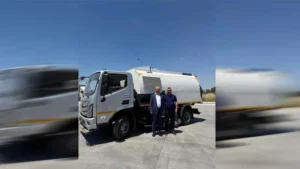 Hacılar’a yeni yol süpürme aracı kazandırıldı