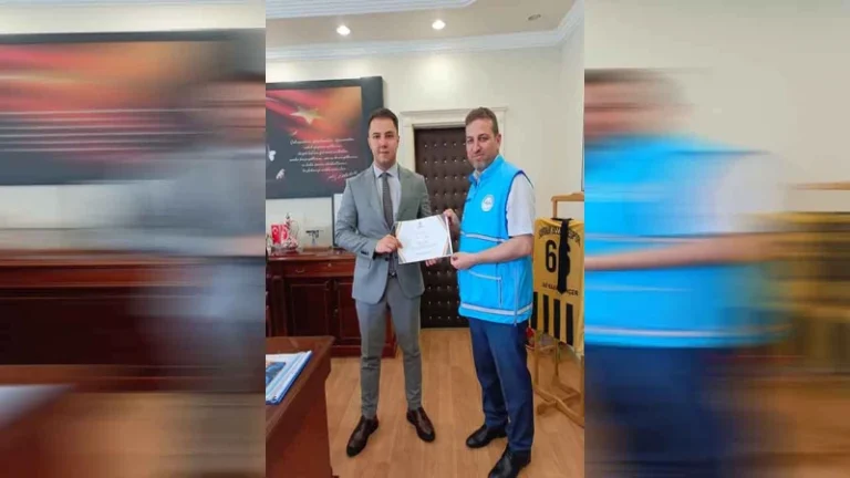 Kaymakam Tunçer’den anlamlı bağış
