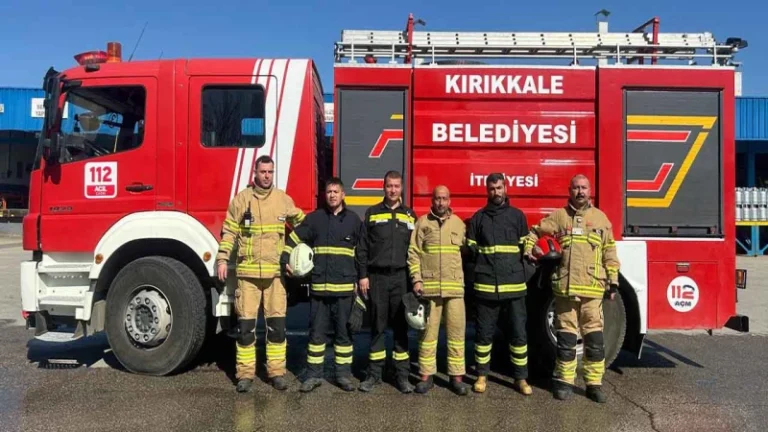 Kırıkkale İtfaiyesi 307 yangına müdahale etti