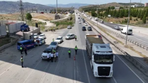 Kırıkkale’de trafiğe kayıtlı 83 bin araç var
