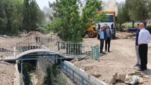 Sanayi Mahallesi’ne yeni park yapılıyor