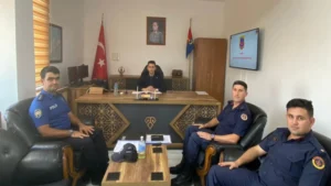 Kayatürk’ten İlçe Jandarma Komutanlığına ziyaret
